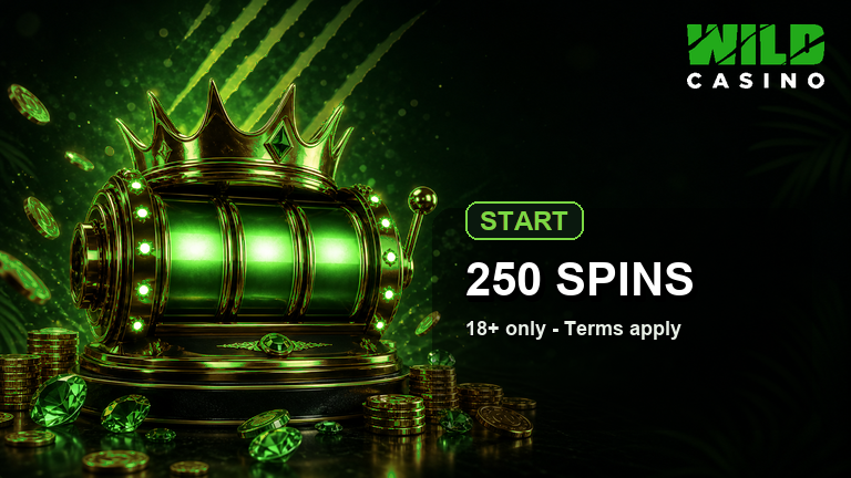 Wild Casino welcome spins and slot lobby